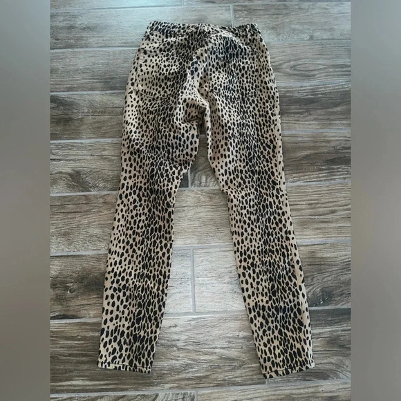 Good American Good Waist Leopard Print Jeans - Picture 2 of 3